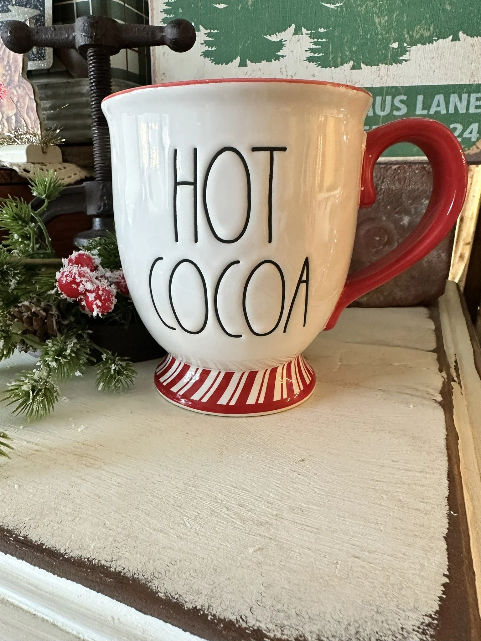 Hot Cocoa Christmas Mug