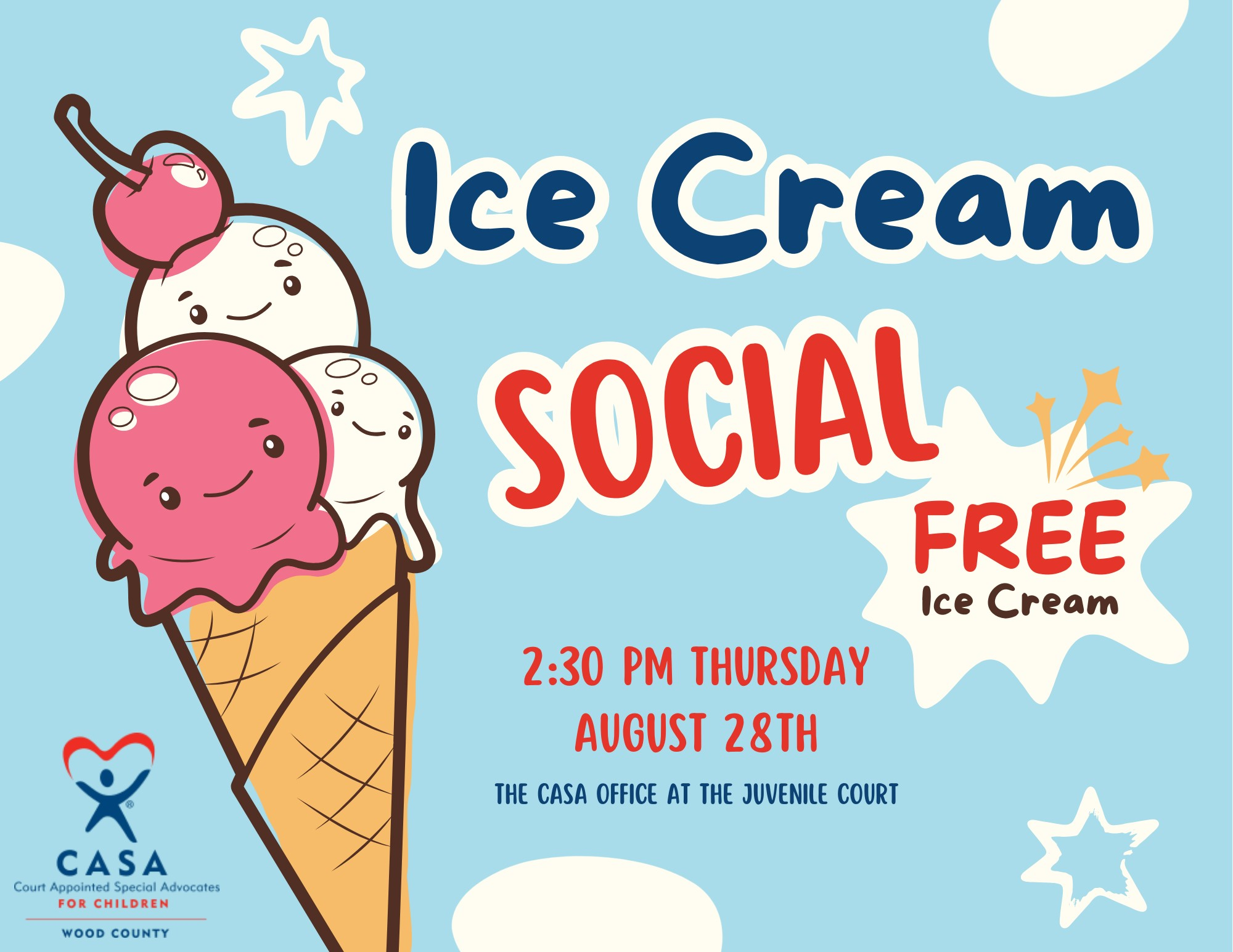 First Annual Ice Cream Social