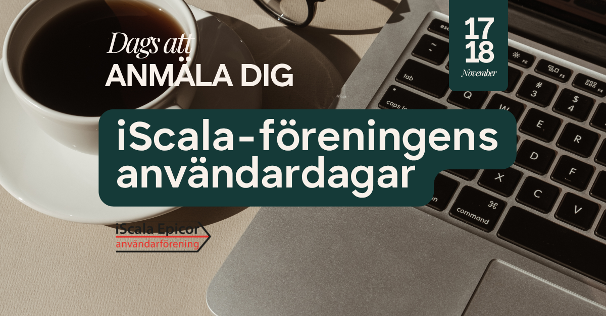 Vi ses väl på iScala-användardagarna?