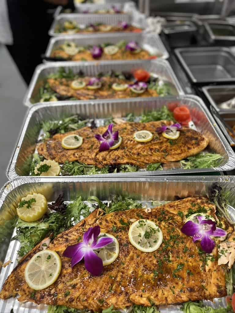 Salmon Catering Platters