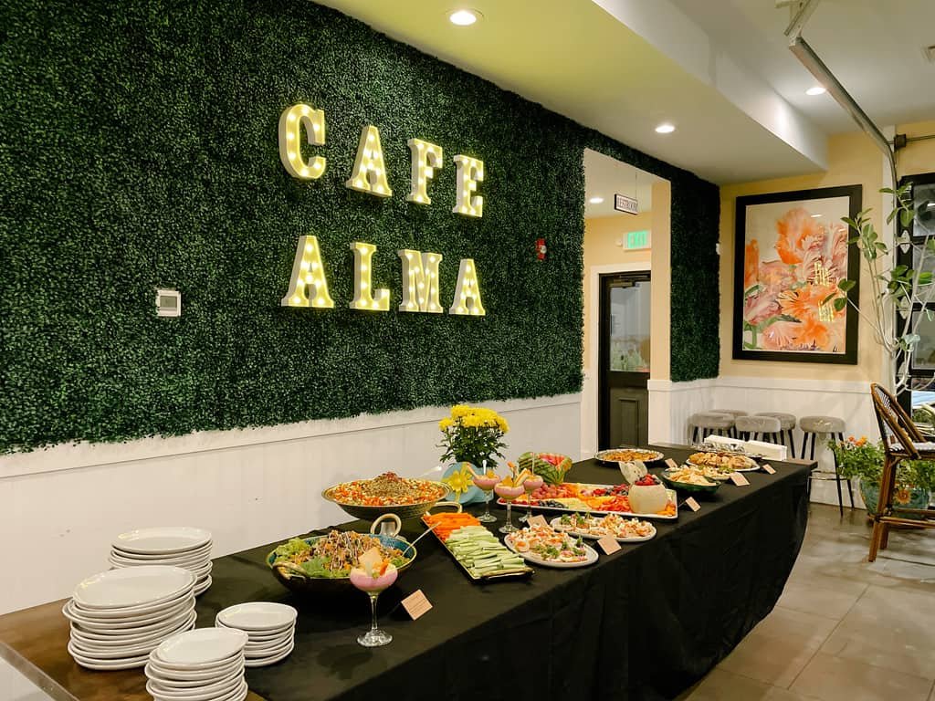 event space with catering
