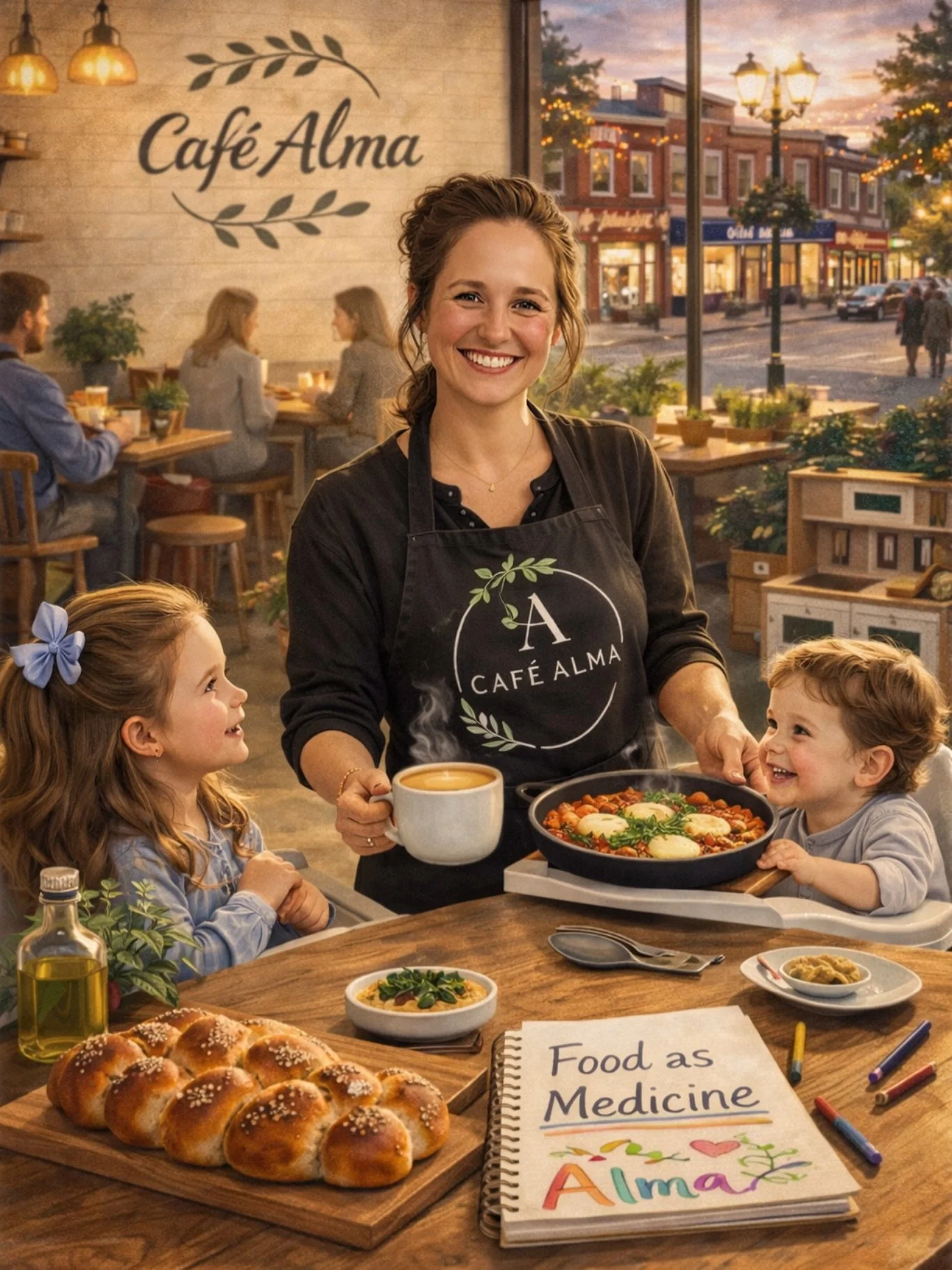 This International Women&rsquo;s Day, we&rsquo;re celebrating the woman who somehow manages to nourish a caf&eacute;, a team, a community, and three beautiful kids &mdash; Lainey Richler.

There&rsquo;s a long tradition in Jewish culture that feeding