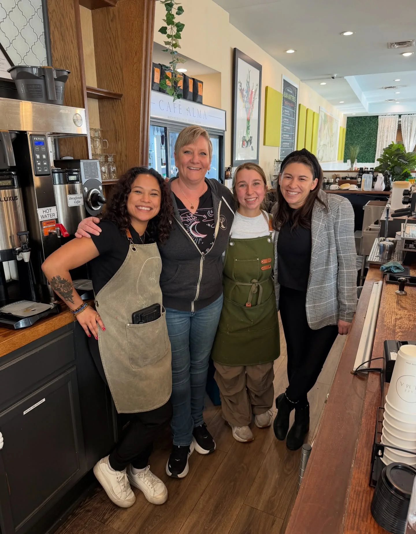 A caf&eacute; runs on more than just coffee ☕️👱🏼&zwj;♀️

This #WomensMonth, we are celebrating the women who help bring Caf&eacute; Alma to life every day &mdash; from the baristas behind the espresso machine, to the servers welcoming guests, to th