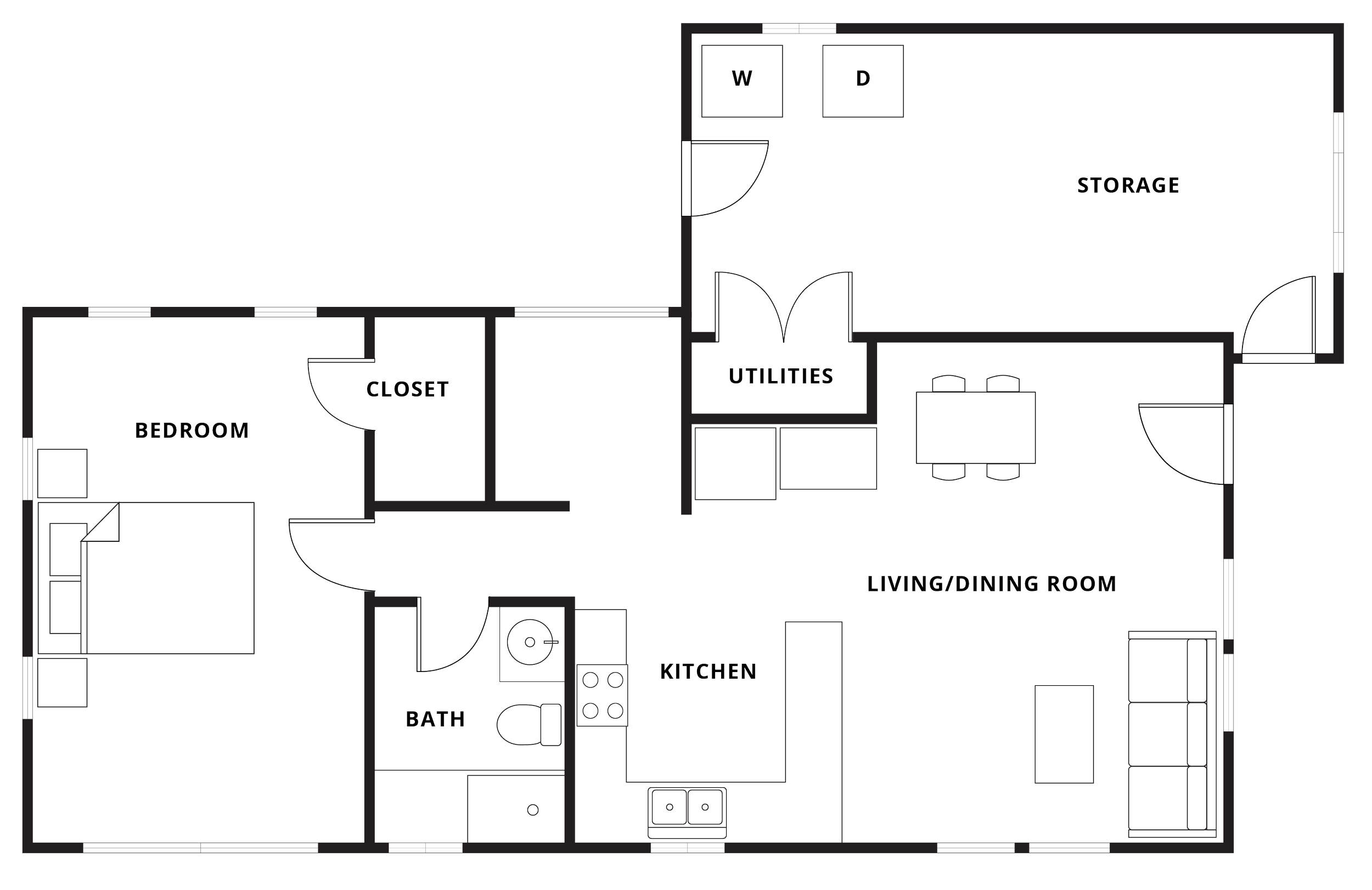1100 Sq Ft Starting At 2121 Reference: Floorplans Alameda County Adu Resource Center
