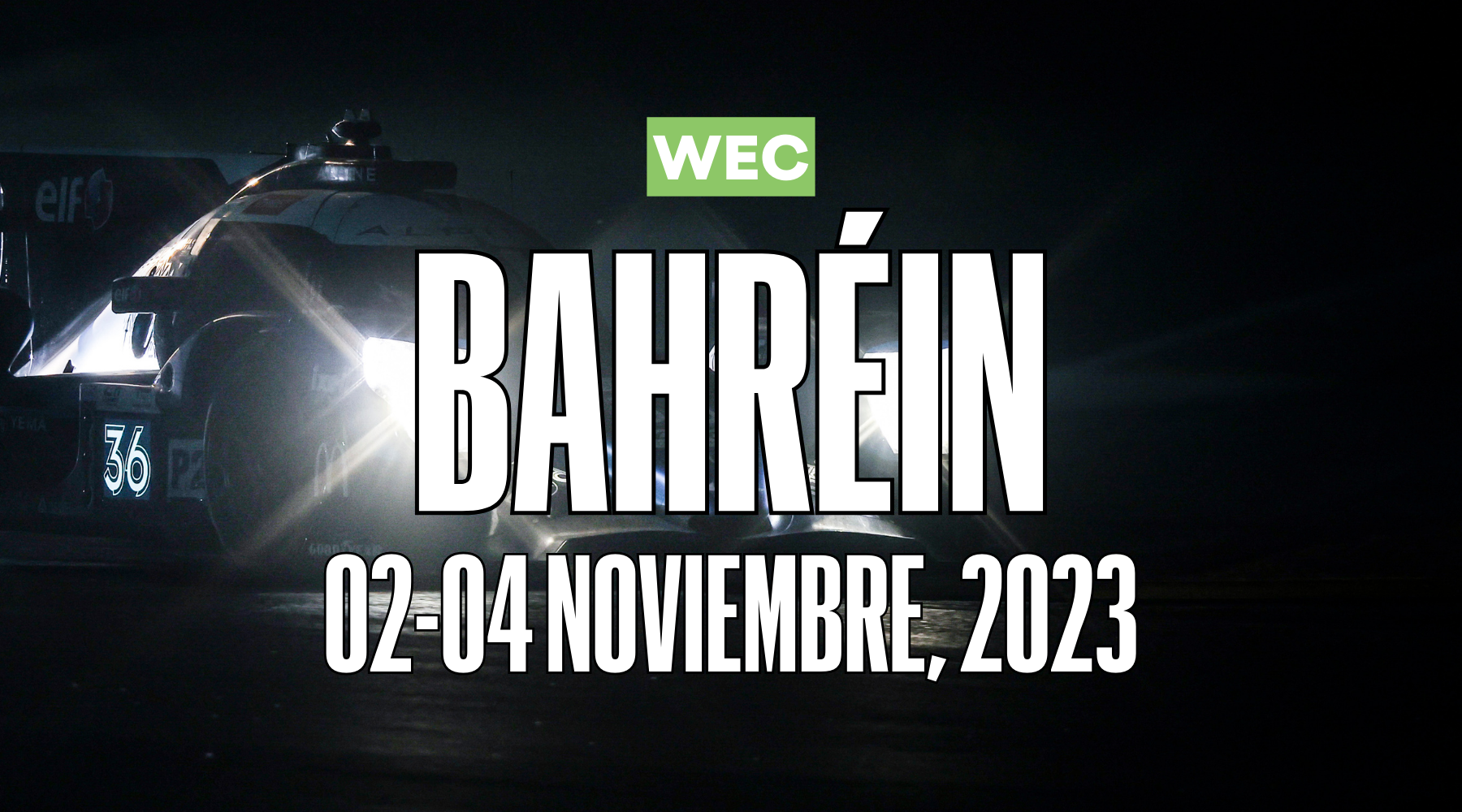 La ronda final del WEC 2023 llega a Bahréin