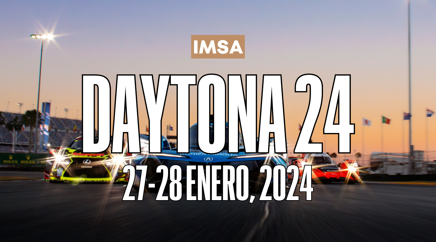 Horarios IMSA: Rolex 24 at DAYTONA