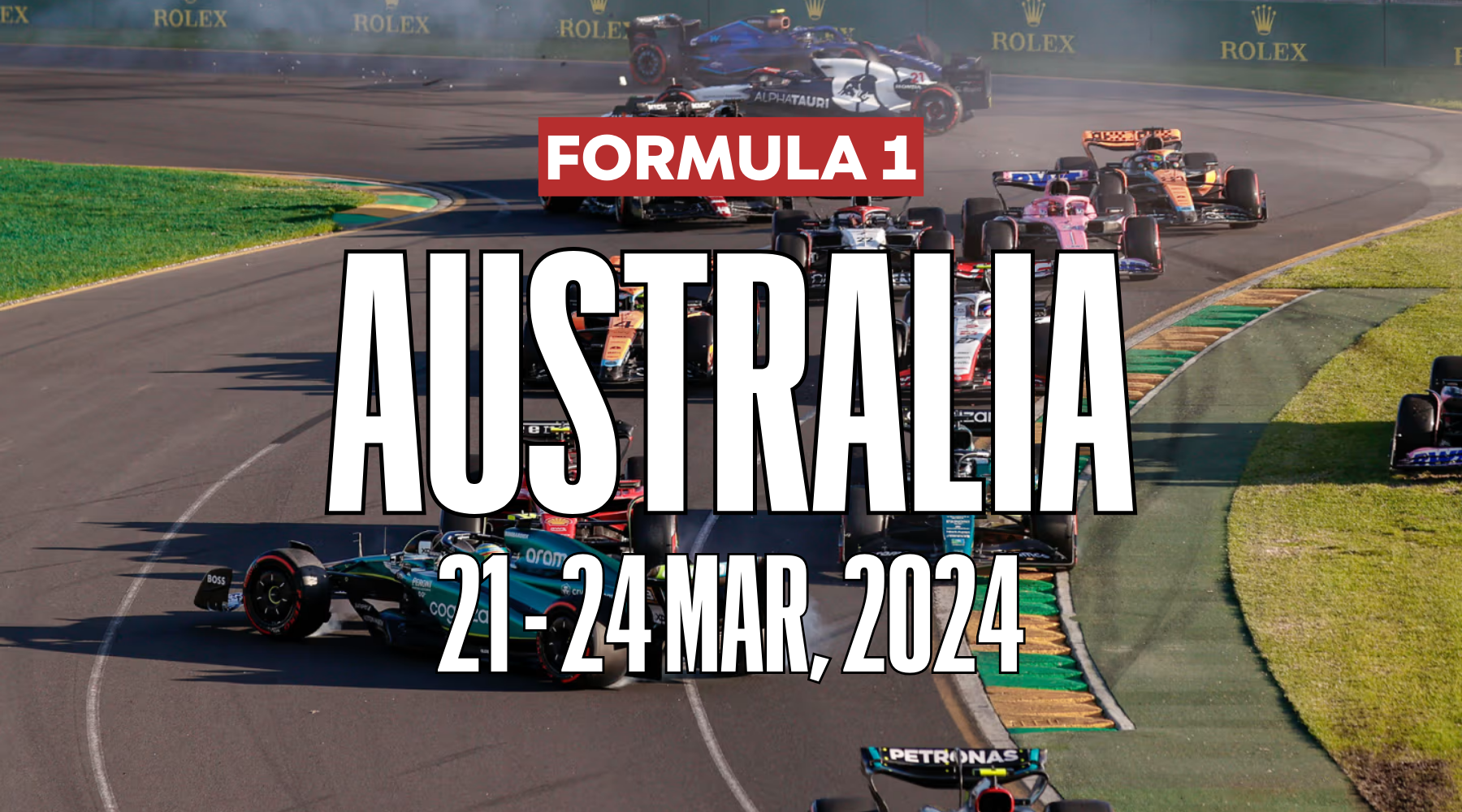 HORARIOS FORMULA 1: Gran Premio de Australia
