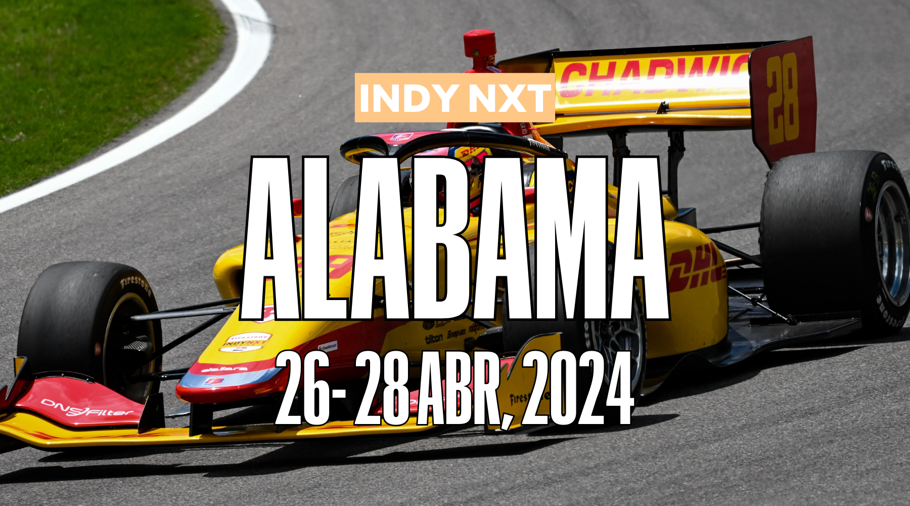 HORARIOS INDY NXT: Alabama Grand Prix