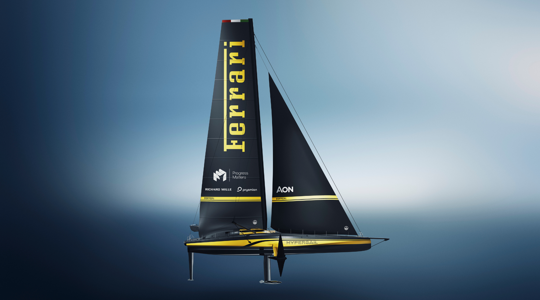 Ferrari Hypersail: el yate que redefine el lujo extremo, la ingeniería y el diseño en la Milan Design Week 2026