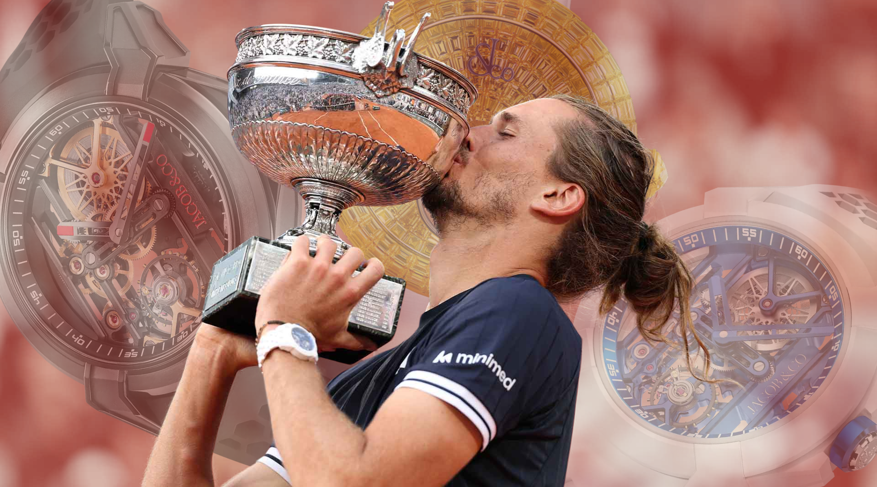 3 relojes de lujo de Alexander Zverev que debes conocer tras su triunfo en Roland-Garros