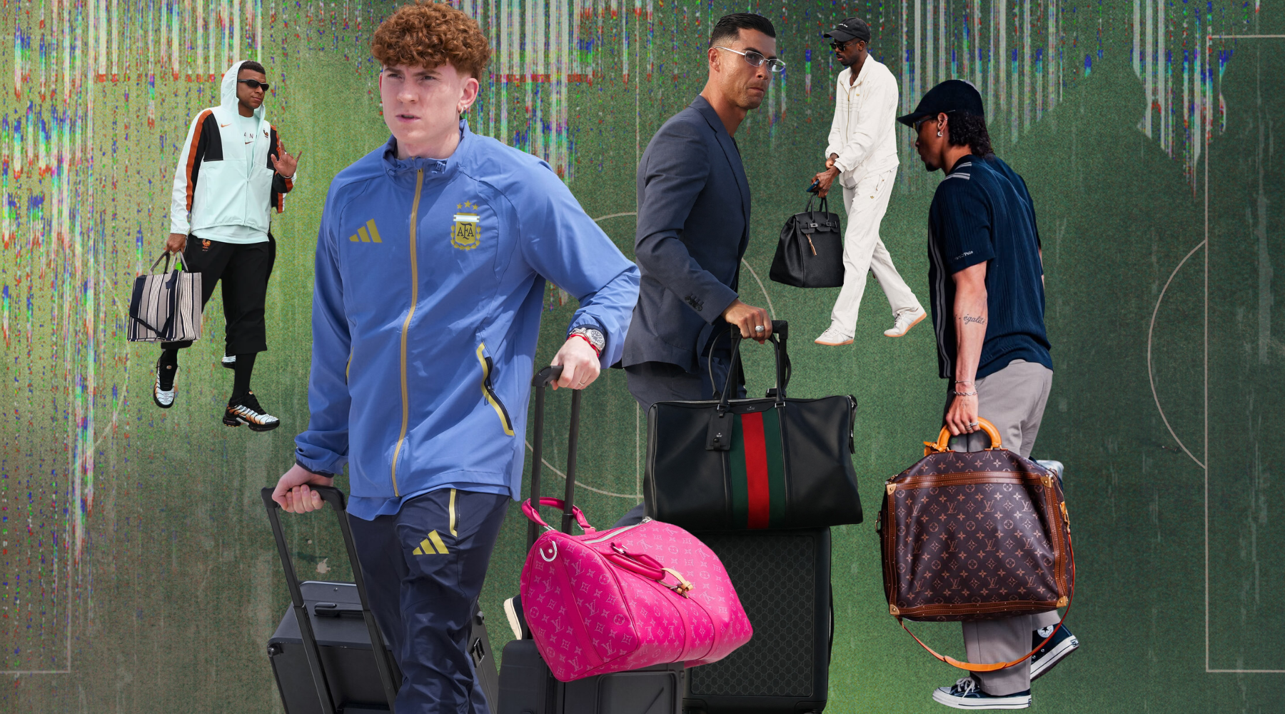 De Chanel y Gucci a Louis Vuitton: los bolsos de lujo más exclusivos que llevan los futbolistas del Mundial 2026