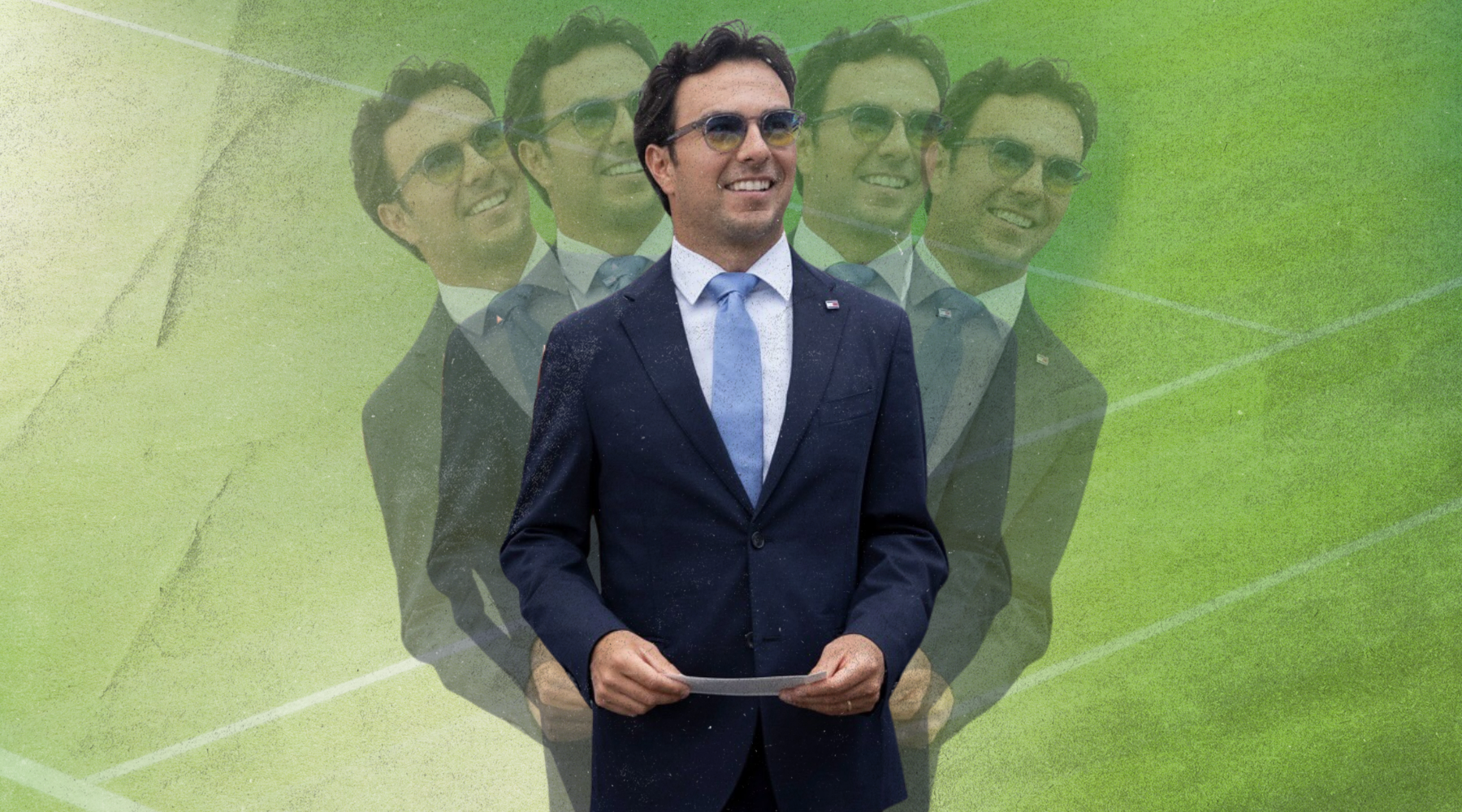 Por qué el look de Checo Pérez de Tommy Hilfiger en Wimbledon es la mejor lección de estilo que verás este verano