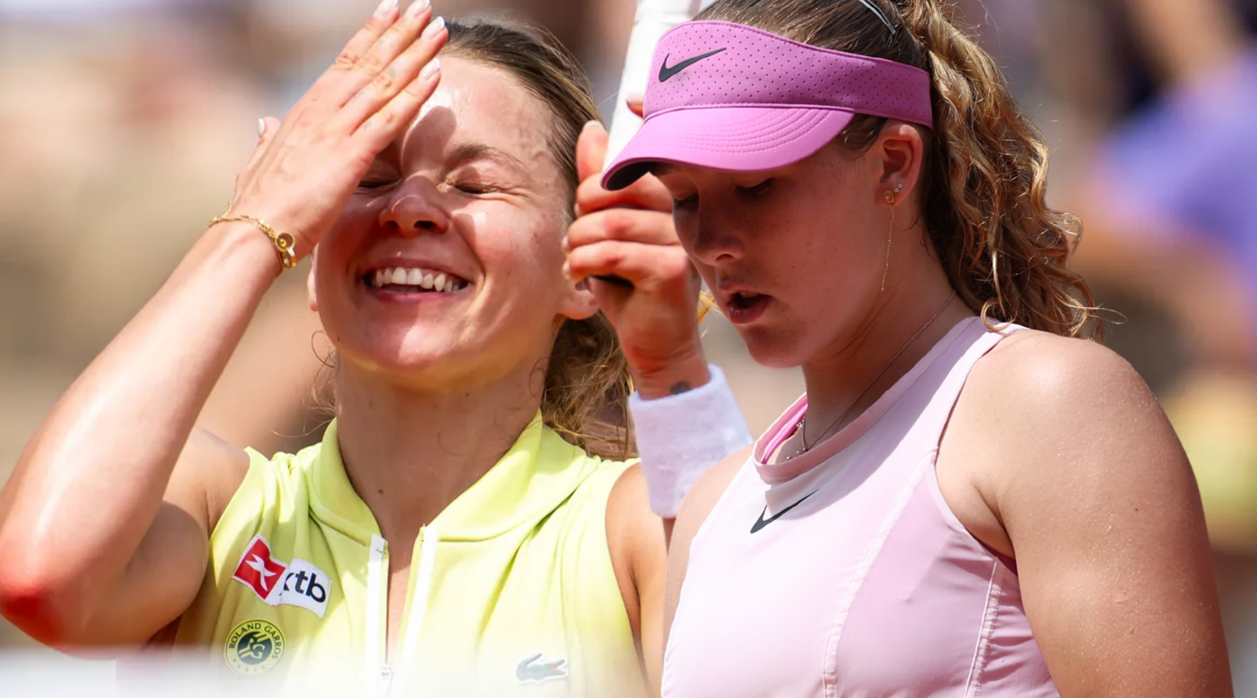 Final de Roland-Garros 2026: quiénes son Mirra Andreeva y Maja Chwalinska