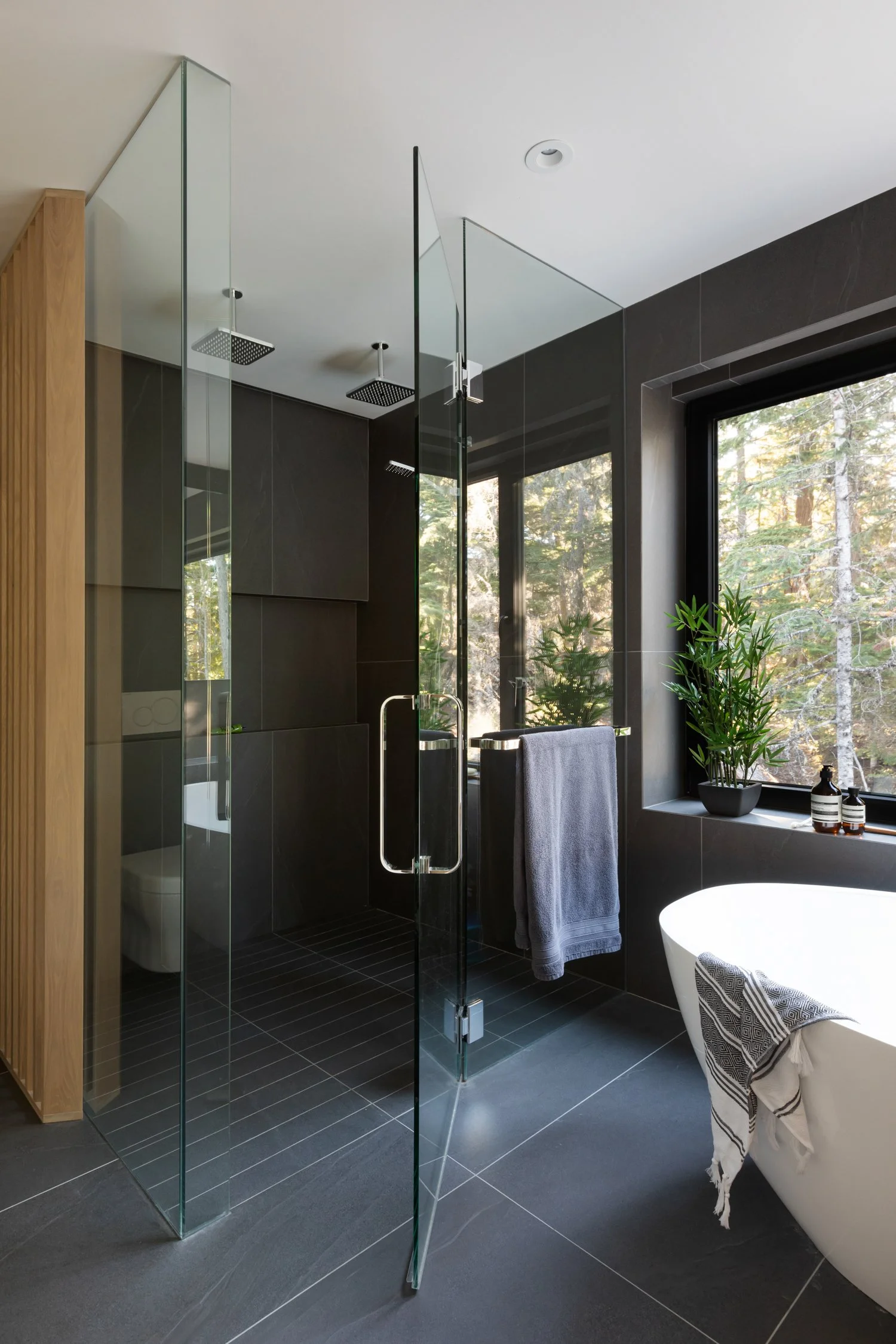 Panorama — room detail 23, new-build interior design in Whistler, BC by LRD Studio. Photography by Ema Peter.
