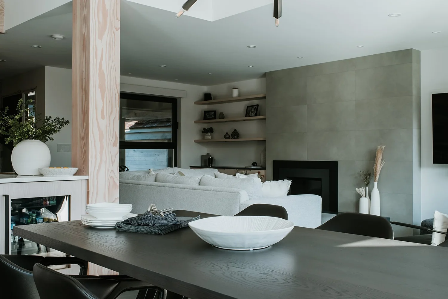 Falcon Crescent — living space 16, full renovation interior design in Whistler, BC by LRD Studio. Photography by Darby Magill.