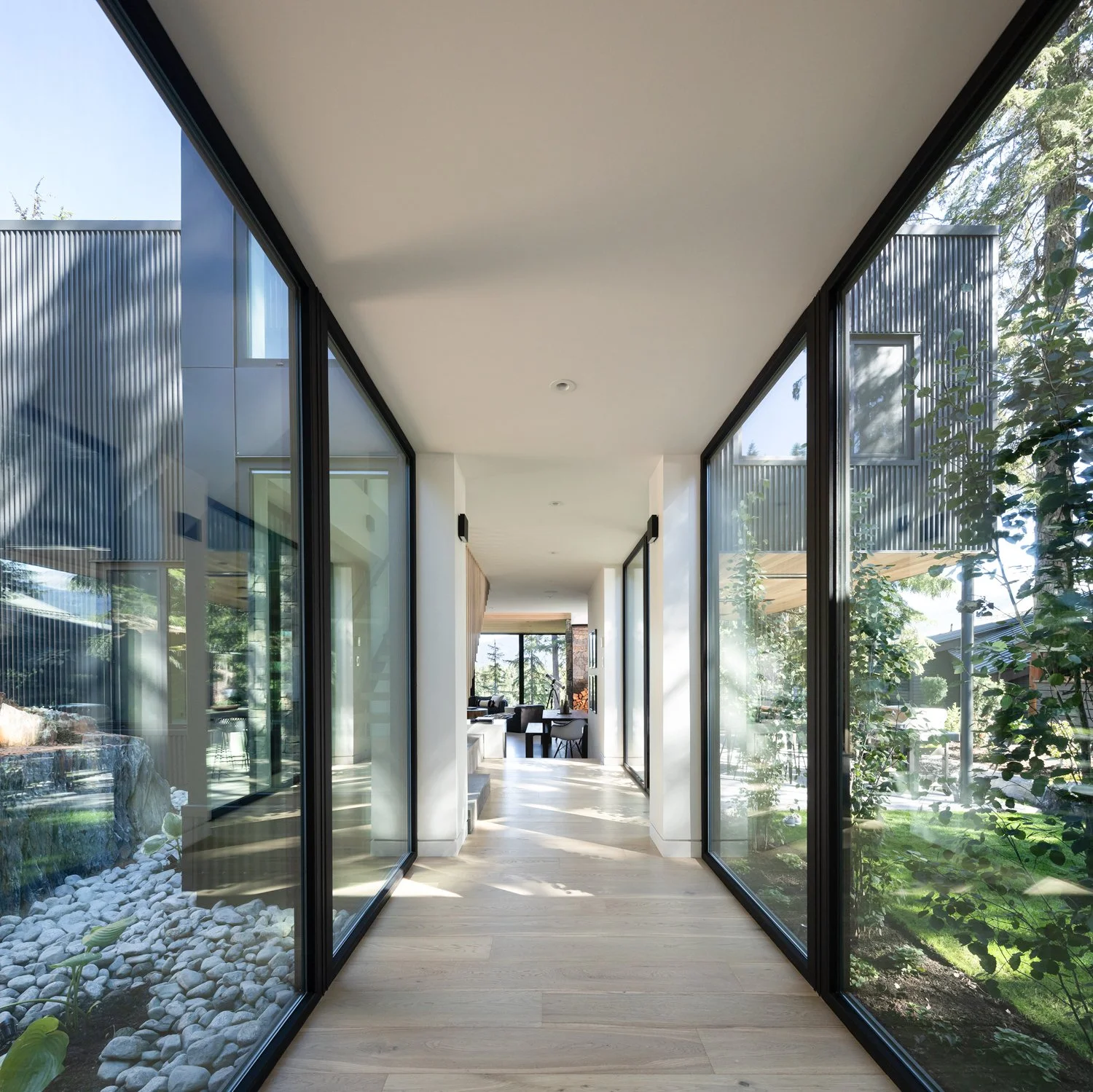 Panorama — spatial composition 9, new-build interior design in Whistler, BC by LRD Studio. Photography by Ema Peter.