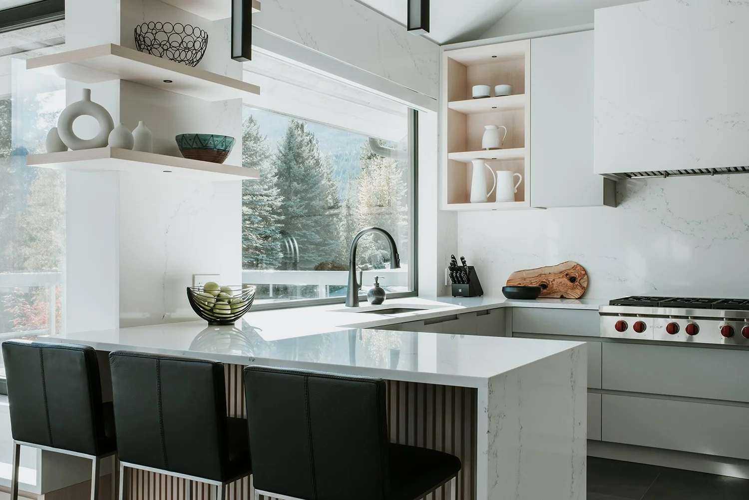 Falcon Crescent — custom interior detail 20, full renovation interior design in Whistler, BC by LRD Studio. Photography by Darby Magill.