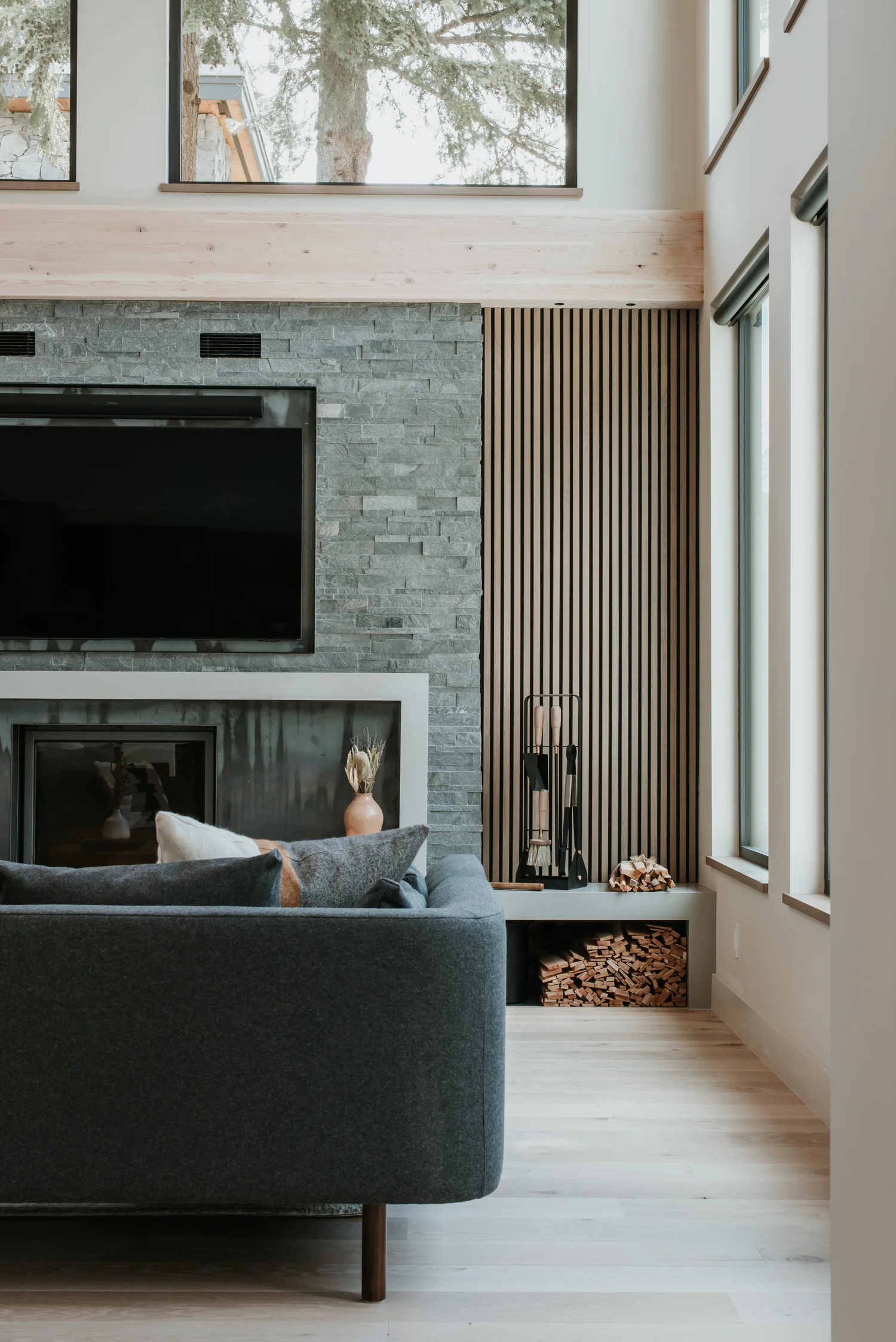 Fitzsimmons — room detail 23, full renovation interior design in Whistler, BC by LRD Studio. Photography by Darby Magill.