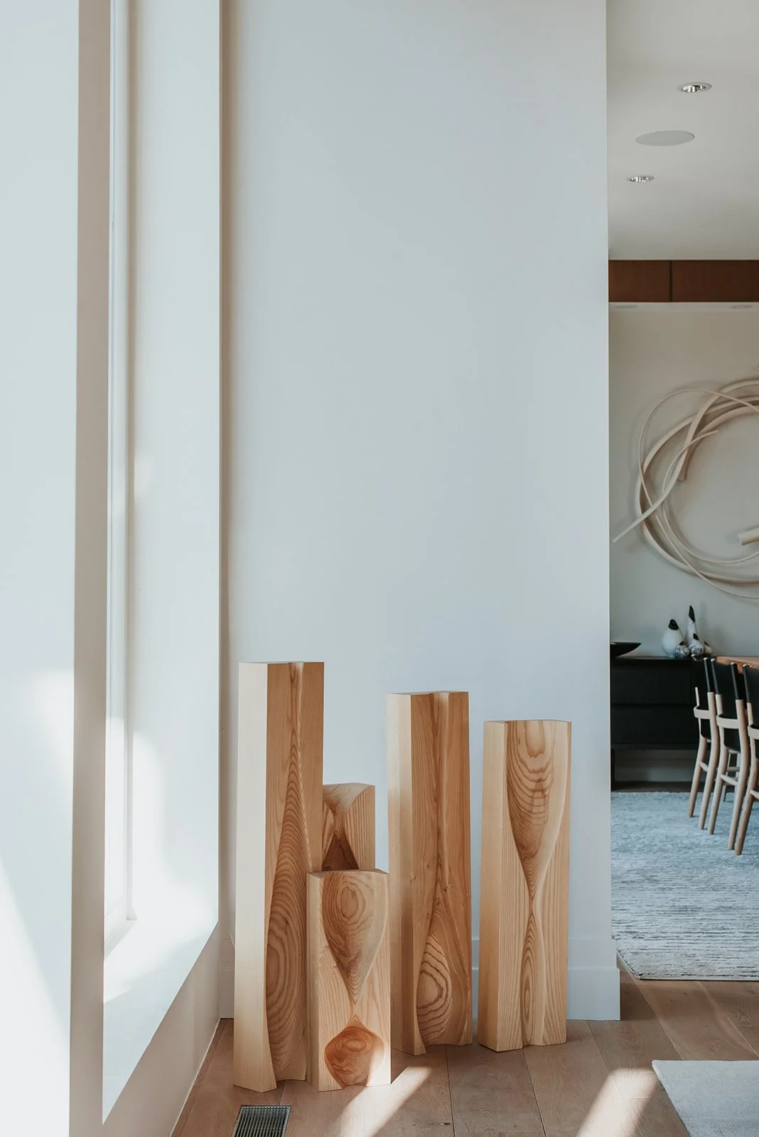 Kadenwood — interior view 11, renovation and furnishing in Whistler, BC by LRD Studio. Photography by Darby Magill.