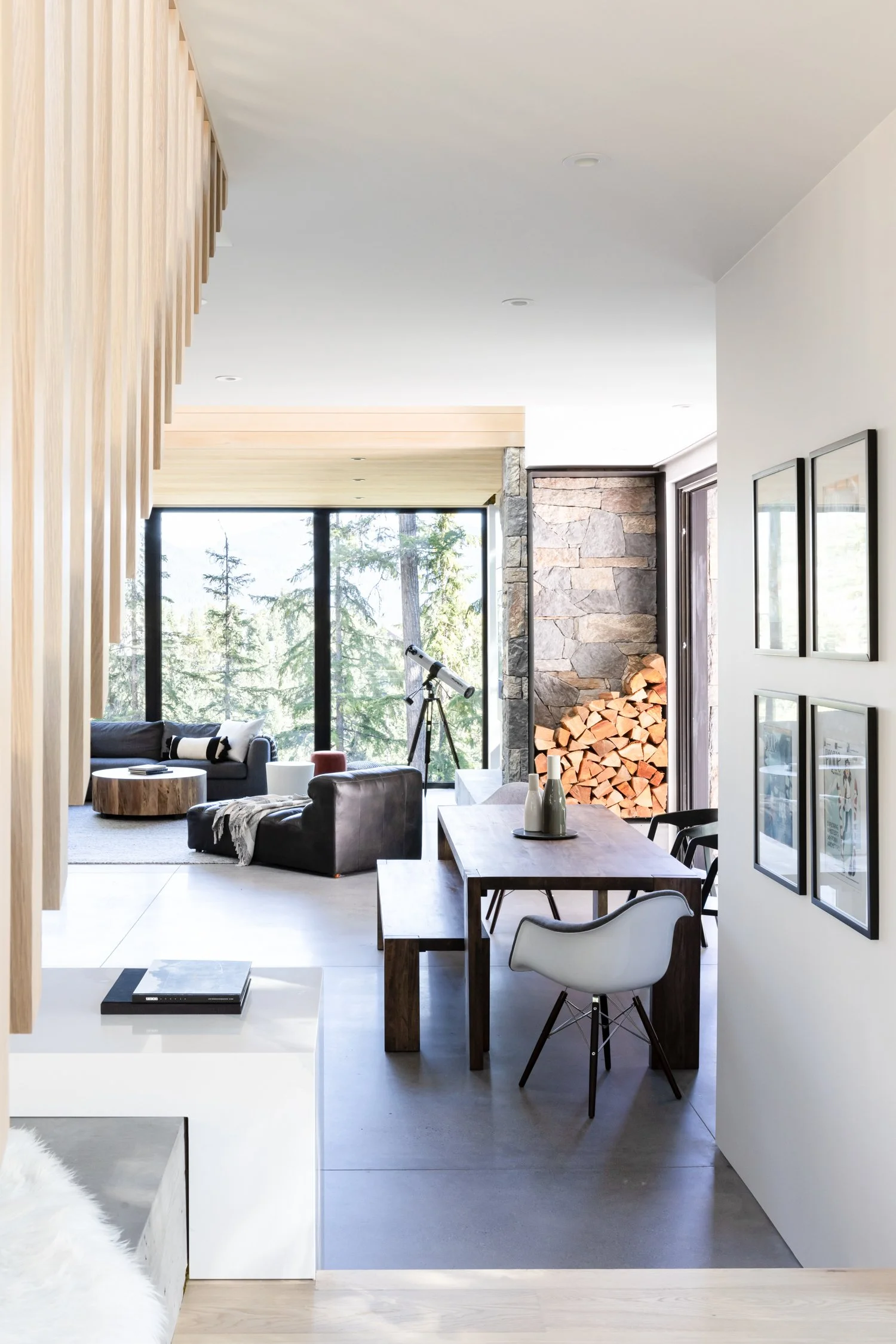Panorama — custom interior detail 10, new-build interior design in Whistler, BC by LRD Studio. Photography by Ema Peter.