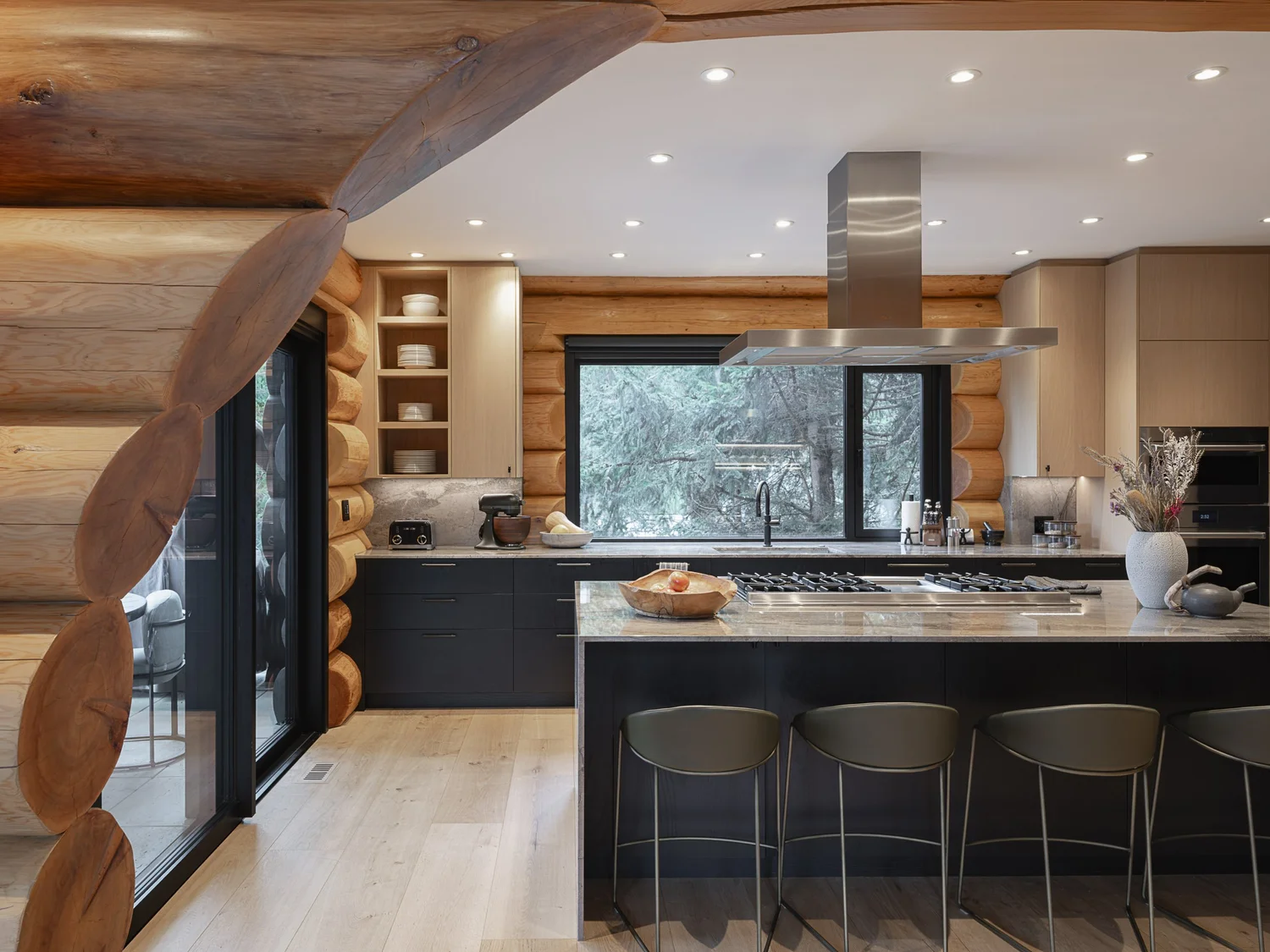 Sunridge — room detail 3, renovation interior design in Whistler, BC by LRD Studio. Photography by Matt Anthony.