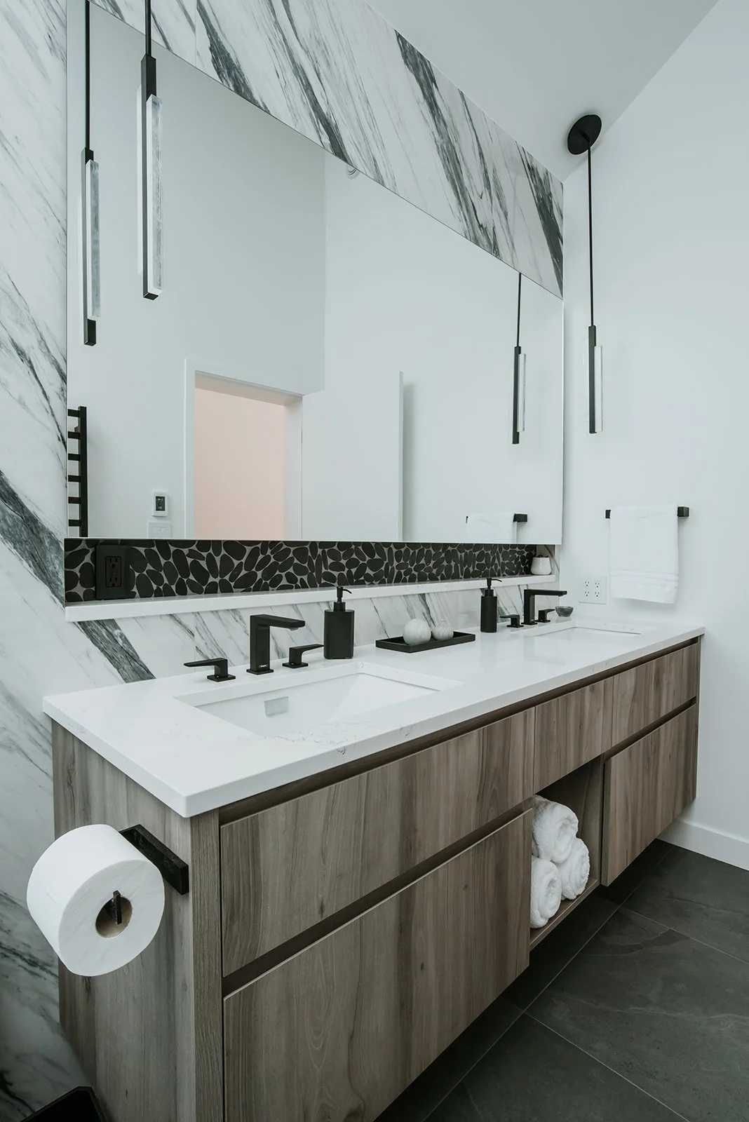 Falcon Crescent — material and finish detail 25, full renovation interior design in Whistler, BC by LRD Studio. Photography by Darby Magill.