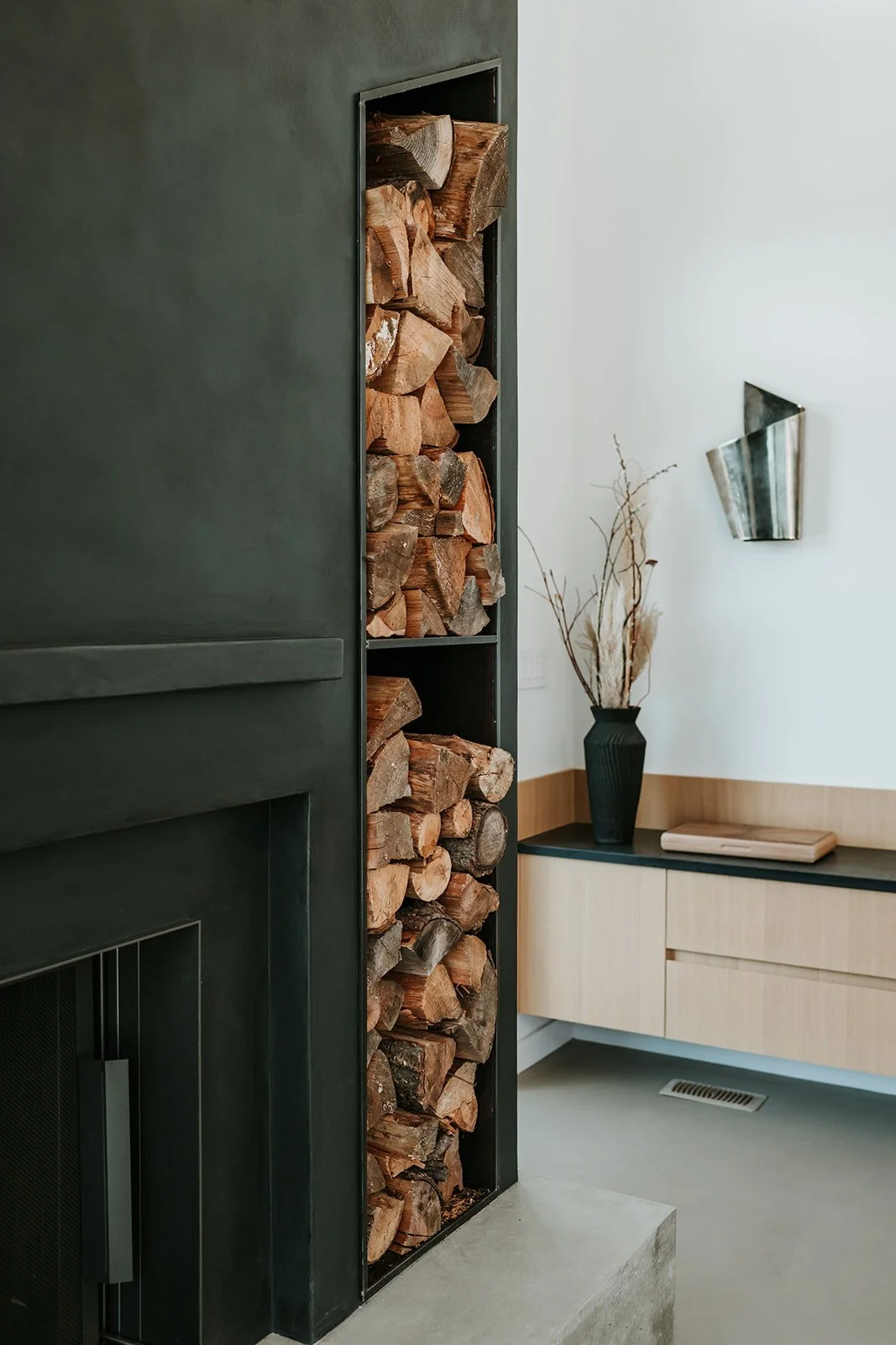 Sunstone — custom interior detail 10, new-build interior design in Pemberton, BC by LRD Studio. Photography by Darby Magill.