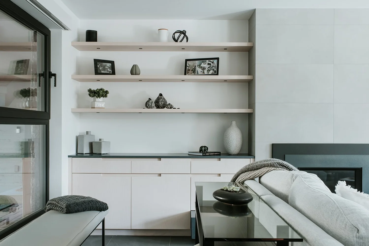 Falcon Crescent — furnishing detail 17, full renovation interior design in Whistler, BC by LRD Studio. Photography by Darby Magill.