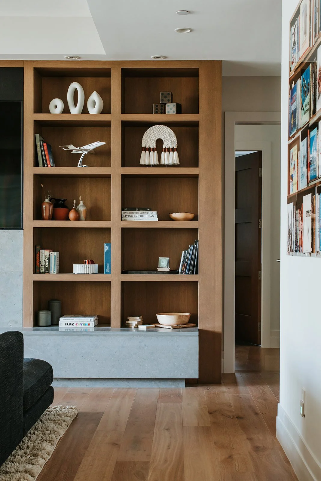 Kadenwood — furnishing detail 27, renovation and furnishing in Whistler, BC by LRD Studio. Photography by Darby Magill.