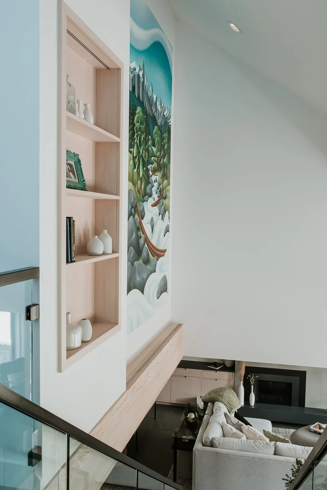 Falcon Crescent — custom interior detail 30, full renovation interior design in Whistler, BC by LRD Studio. Photography by Darby Magill.