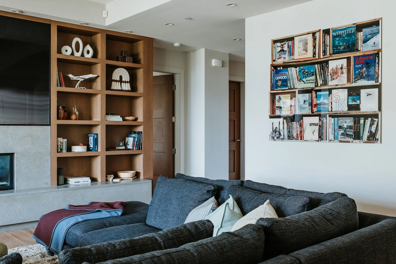 Kadenwood — living space 26, renovation and furnishing in Whistler, BC by LRD Studio. Photography by Darby Magill.