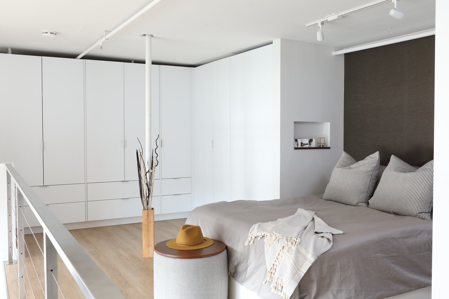 East Van Loft — interior view 11, full renovation interior design in Vancouver, BC by LRD Studio. Photography by Ema Peter.