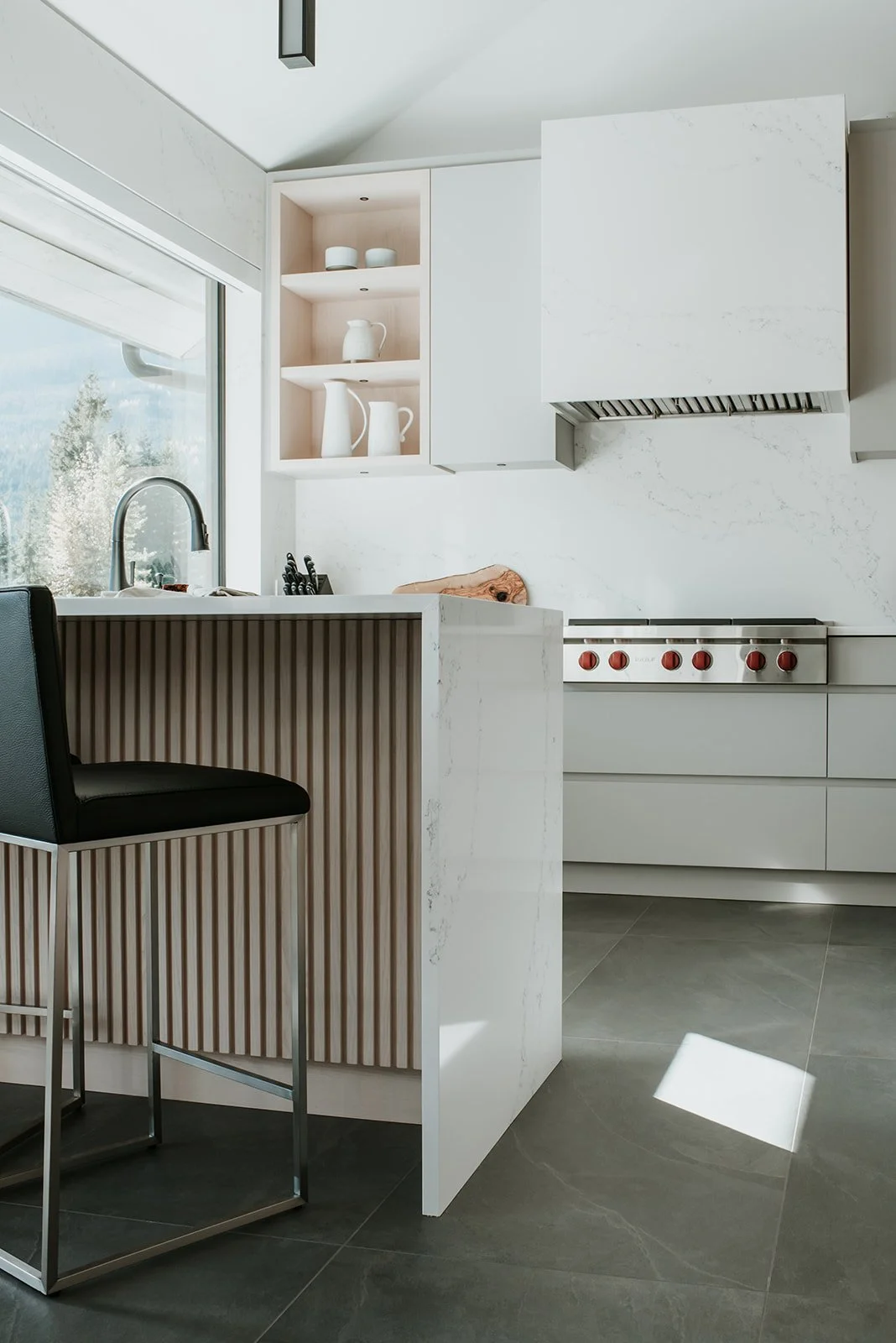 Falcon Crescent — interior detail 22, full renovation interior design in Whistler, BC by LRD Studio. Photography by Darby Magill.