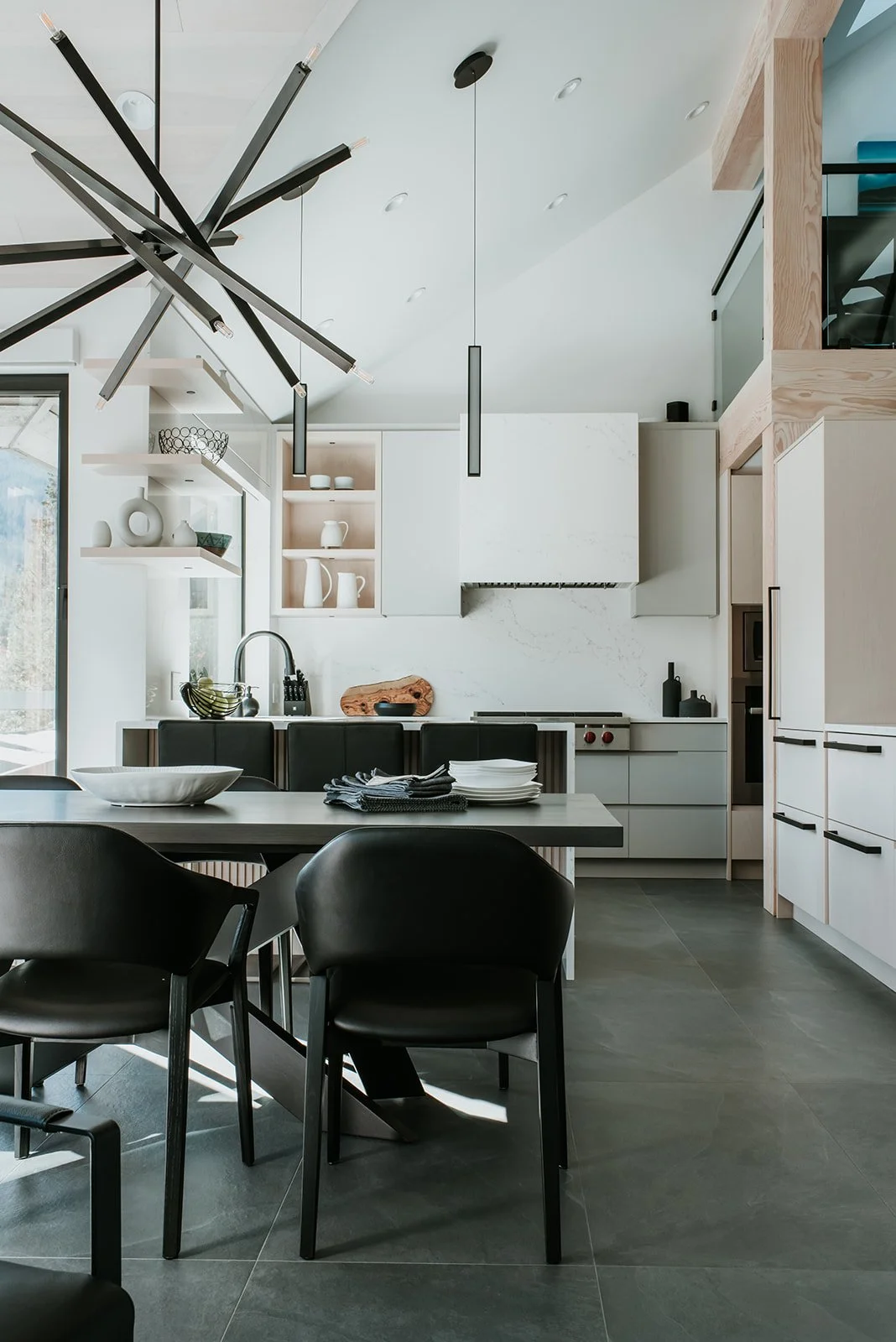 Falcon Crescent — room detail 3, full renovation interior design in Whistler, BC by LRD Studio. Photography by Darby Magill.