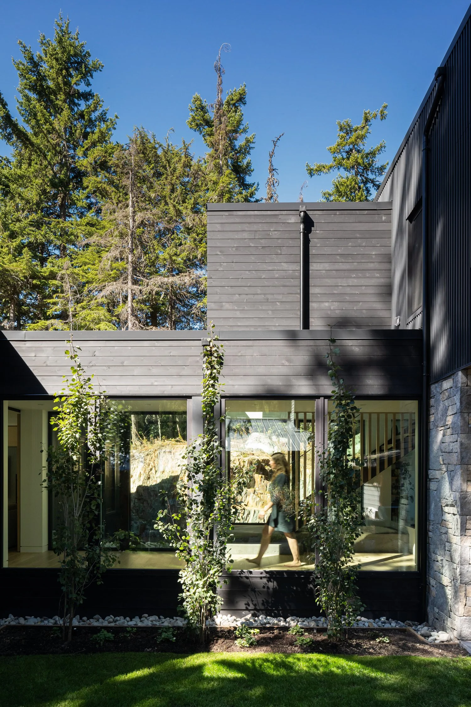 Panorama — interior detail 12, new-build interior design in Whistler, BC by LRD Studio. Photography by Ema Peter.