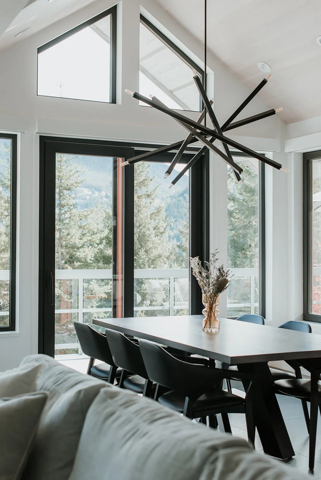 Falcon Crescent — interior view 11, full renovation interior design in Whistler, BC by LRD Studio. Photography by Darby Magill.