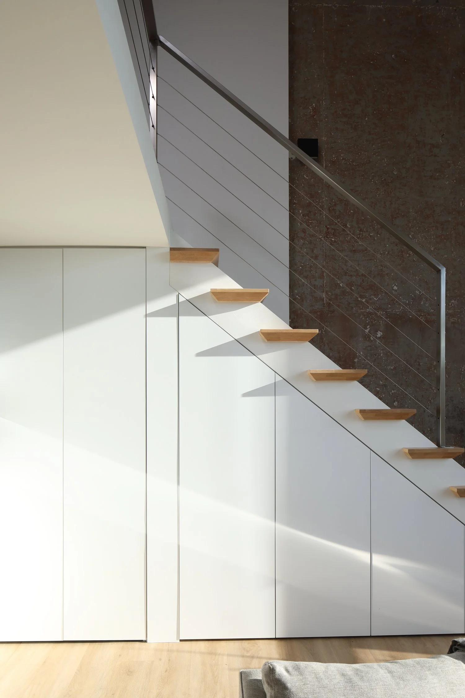 East Van Loft — millwork detail 8, full renovation interior design in Vancouver, BC by LRD Studio. Photography by Ema Peter.