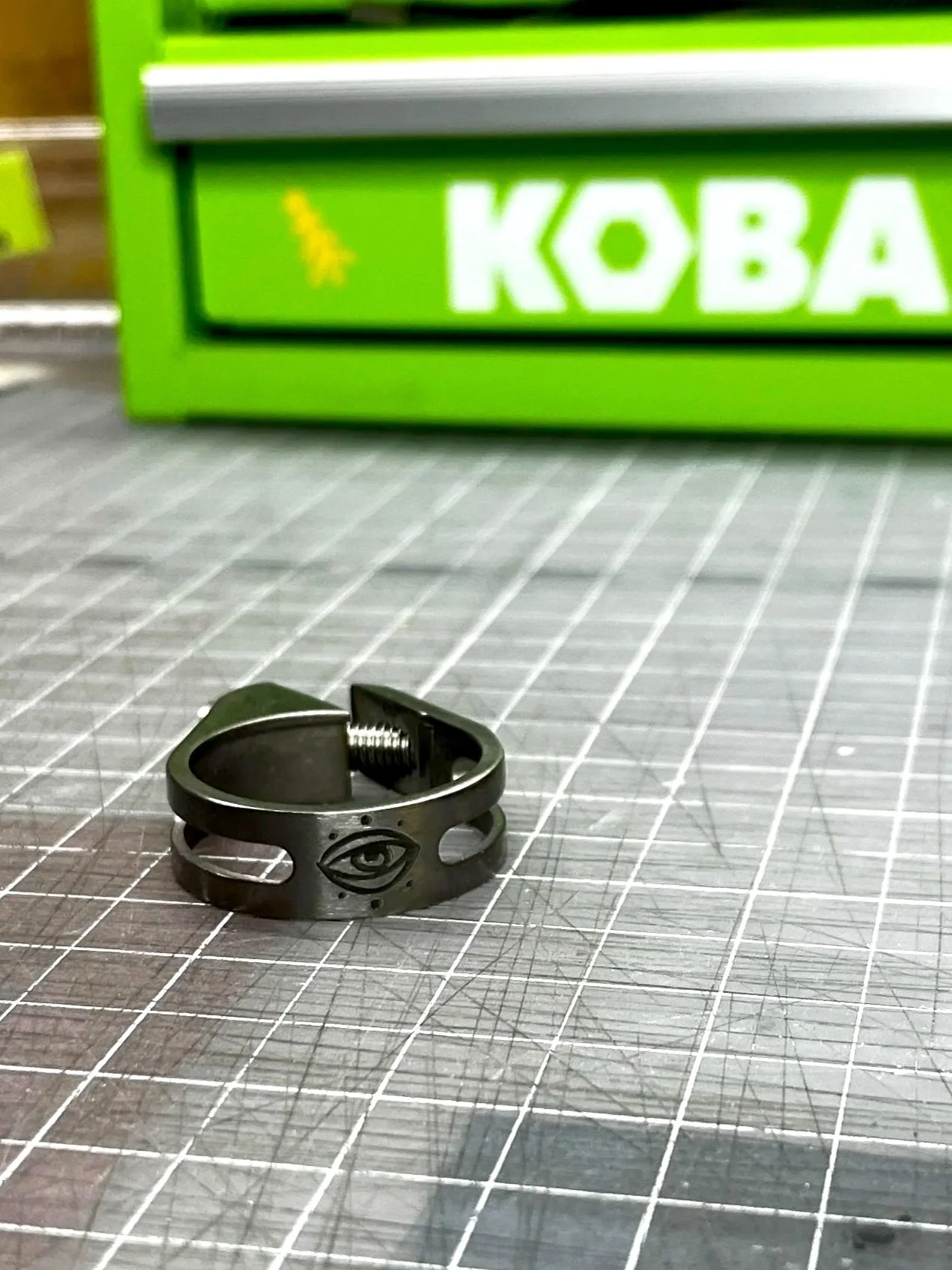 Titanium Seatpost Clamp (31.6mm)