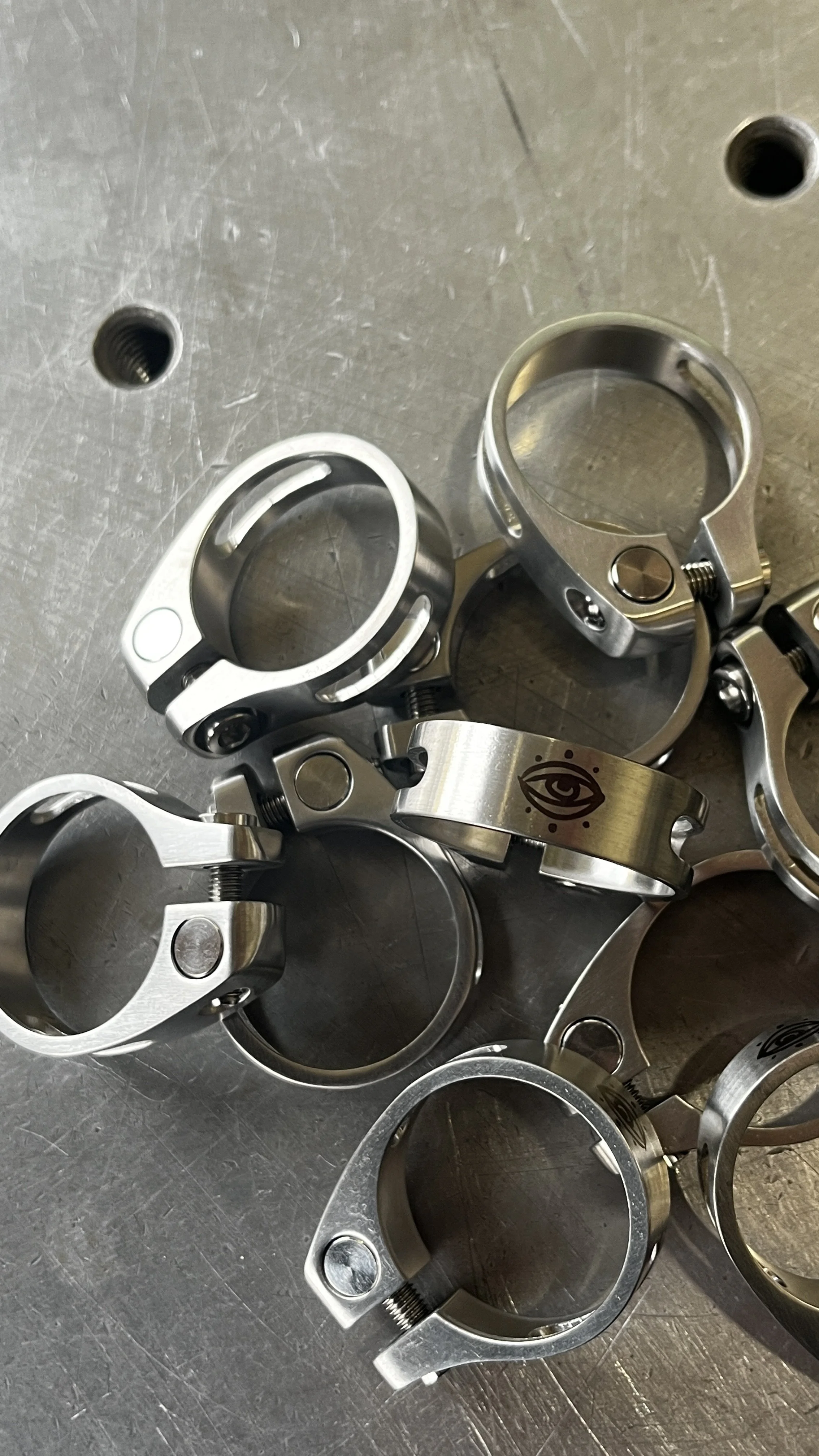 Titanium Seatpost Clamp