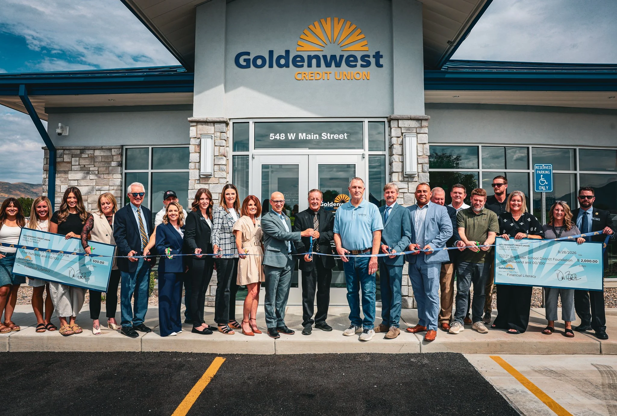 Goldenwest Credit Union Tremonton Branch : Ribbon Cutting
