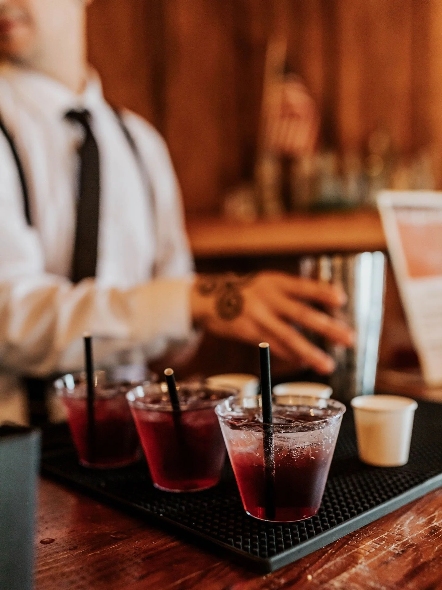 Cheers to love and perfect pours! 💘 What kind of drink are you celebrating with?
 
🍭 Sweet &amp; fruity
🥃 Bold &amp; strong
🌿 Botanical &amp; refreshing

#craftedbartending #valentinesday #loveisintheair #eventbartender #eventprofs