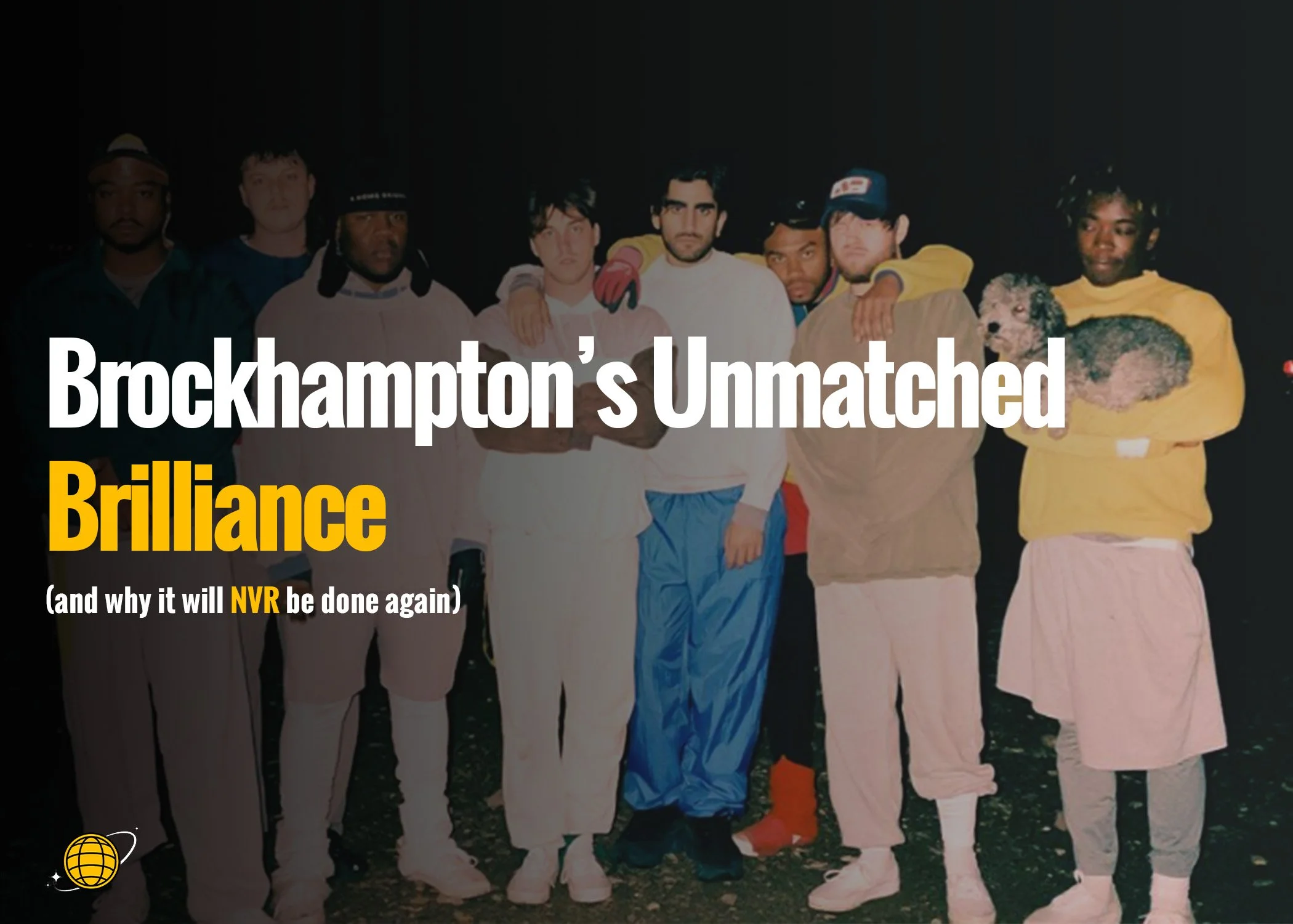 brockhamptons  brilliance                      *and why it will nvr be done again*