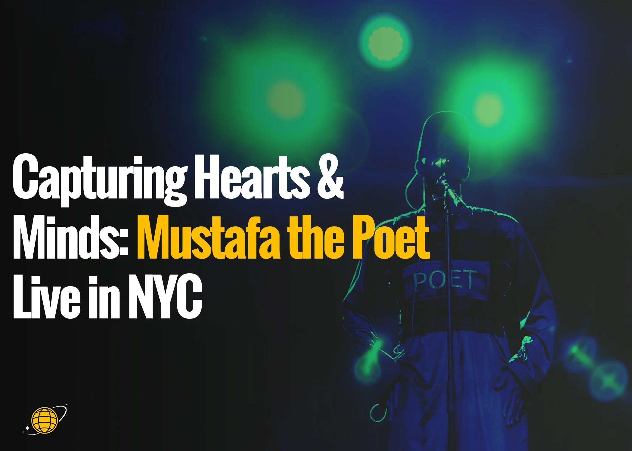 Capturing Hearts &amp; Minds:                Mustafa the Poet's Soul-Stirring Performance at Knockdown Center