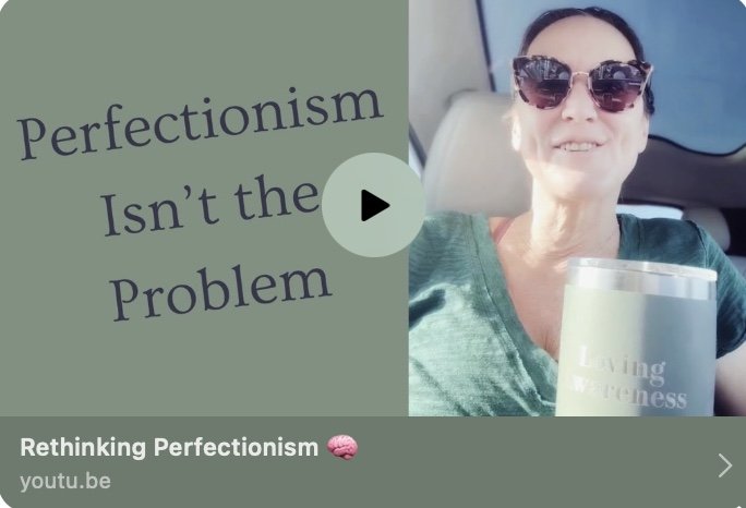 Perfectionism Isn’t the Problem
