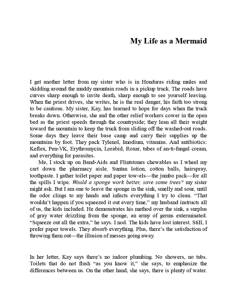 My Life as a Mermaid by Jen Grow eBook — Dzanc Books