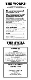 Drink Menus — Archie's Flat Top