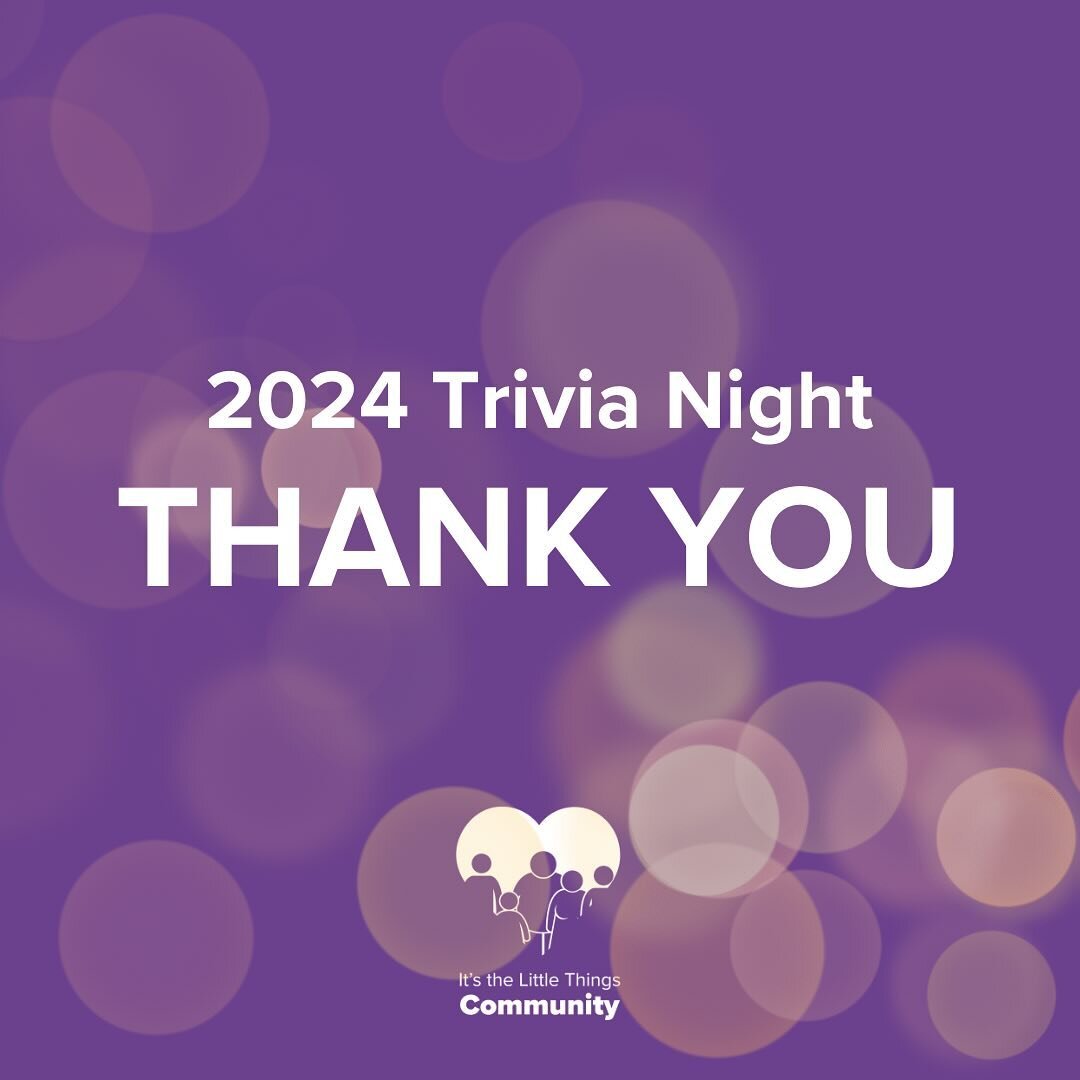 And that&rsquo;s a wrap! 💃🕺

Thanks to our amazing community, our second annual Trivia Night was a massive success!

Through the generosity of our attendees and countless businesses who donated various fantastic prizes, we were able to raise money 