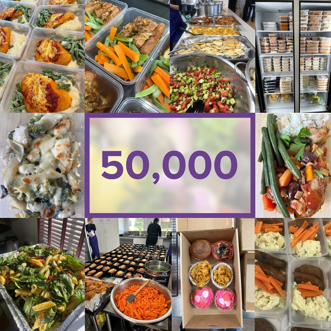 Fifty thousand meals 💜

To everyone in our community; our volunteers, our supporters, our charities and anyone who has helped us along the way - thank you.

Without you, we never would&rsquo;ve been able to deliver 50,000 delicious meals to those in