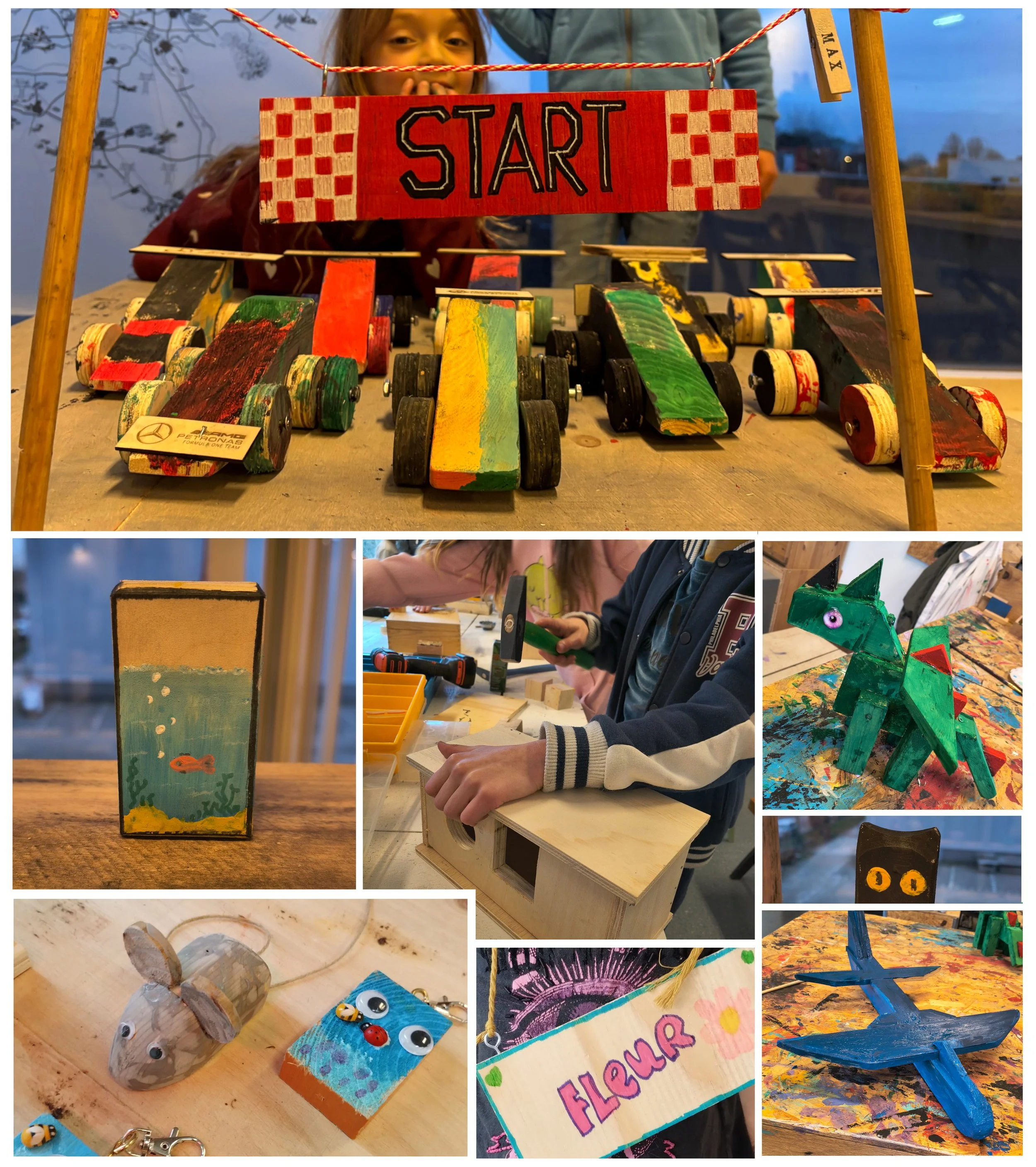 orgineel en creatief partijtje bouwen met hout