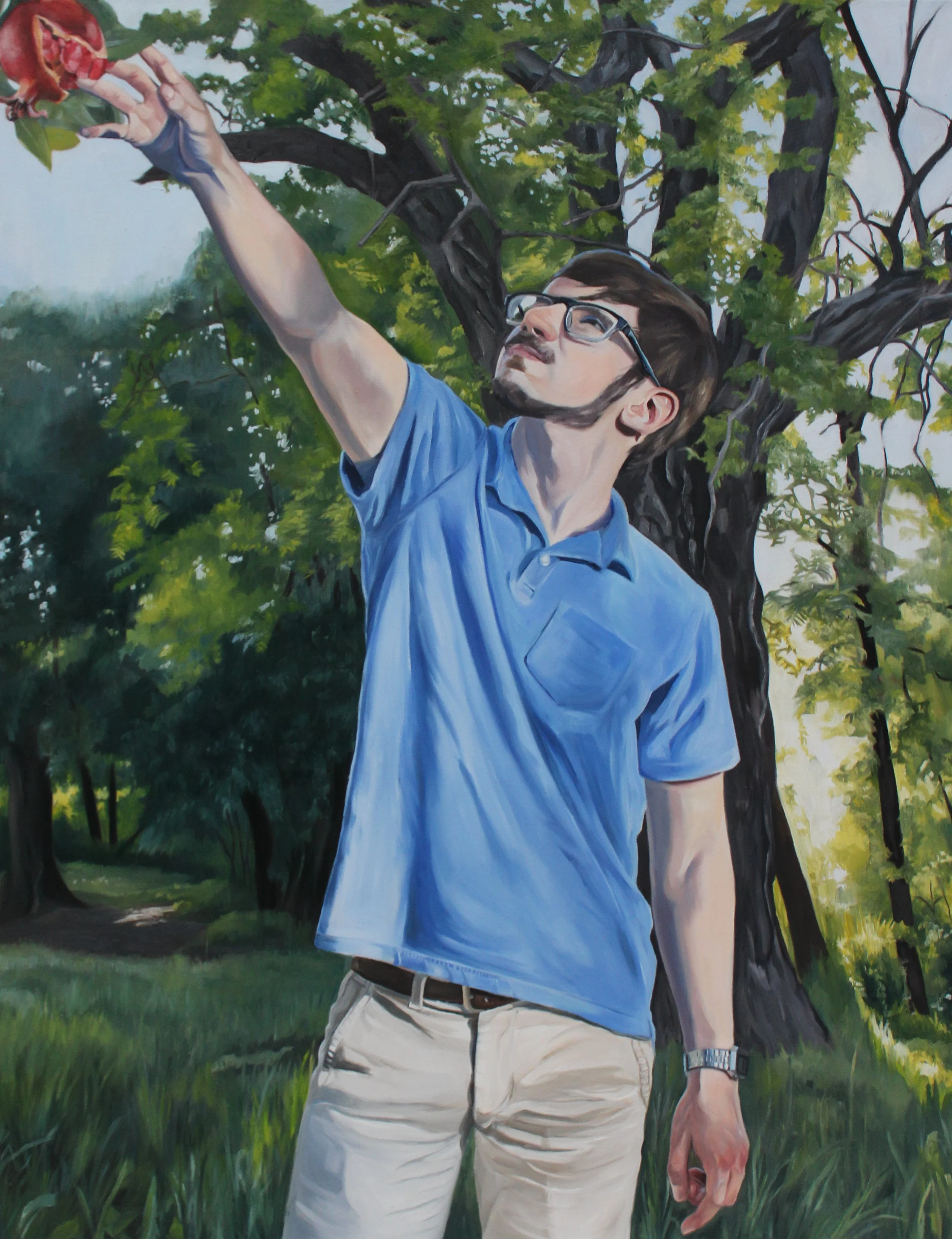 Other Glories, Oil on Canvas, 2021, 49 3/4" x 39 1/2"